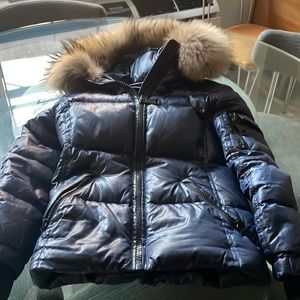 SAM NY Blake Fur Hooded Blake Jacket